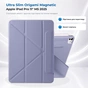 Чехол для планшета BeCover Ultra Slim Origami Magnetic Apple iPad Pro 11" M5 2025 Deep Purple (715952) - уменьшенное изображение 1