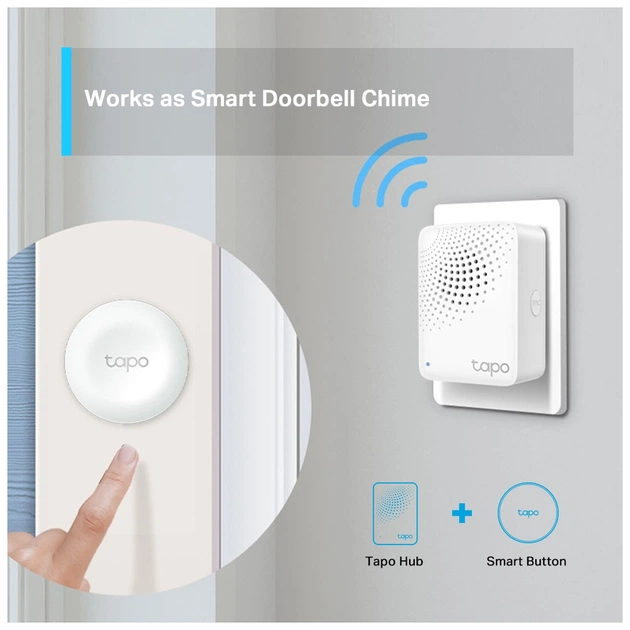 Модуль управління розумним будинком TP-Link Tapo H100 (TAPO-H100) - зображення 5