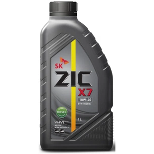 Моторна олива ZIC 10W-40 X7 DIESEL 1л (132607) зображення 1