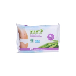 Серветки для інтимної гігієни Masmi Organic 20 шт. (8432984001063) picture 1