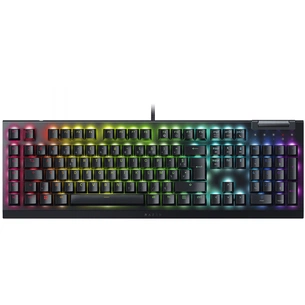 Клавіатура Razer BlackWidow V4 X Yellow Switch USB RU Black (RZ03-04702500-R3R1) зображення 1