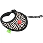 Поводок для собак WAUDOG R-leash с контейнером для пакетов "Зебра", светоотражающая лента M (256-0055) - уменьшенное изображение 1