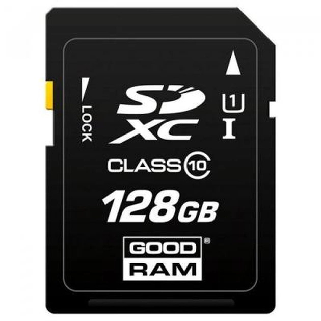 Карта пам'яті Goodram 128GB SDXC class10 USH-I (S1A0-1280R11) - изображение 1