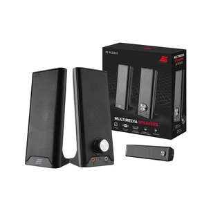 Акустична система 2E PCS203 USB Metal Black (2E-PCS203BK) зображення 1