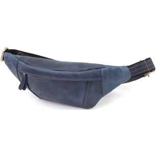 Сумка Shvigel З натуральної шкіри Синя (23123) зображення 1