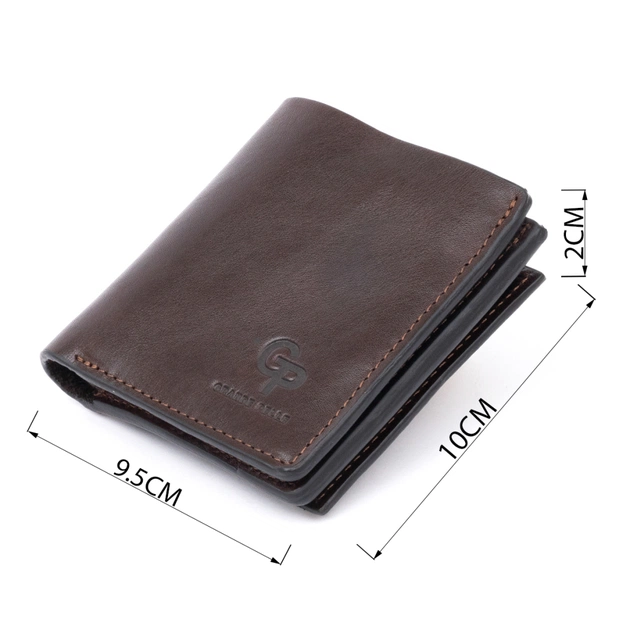 Портмоне Grande Pelle Шоколадне (11330) - зображення 3