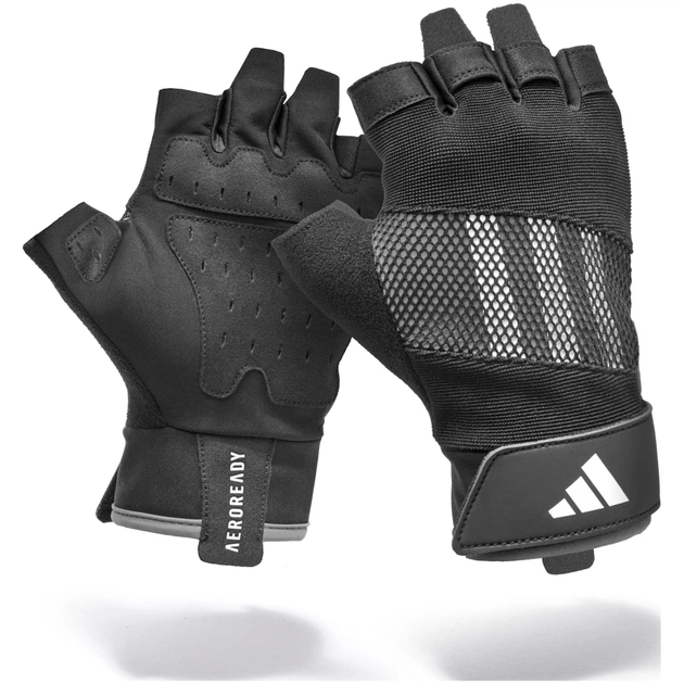 Рукавички для фітнесу Adidas Performance Training Gloves ADGB-15013GR сірий L (885652026062) - picture 6