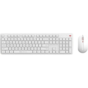 Комплект Xiaomi MiiiW Keyboard and Mouse Combo Gen 3 PB03 Wireless UA White (MW24PB03 White) зображення 1