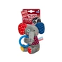 Іграшка для собак GiGwi Plush Слоненя з кільцем та пищалкою 16 см (2256) - зменшене зображення 2