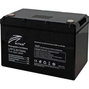Акумуляторна батарея Ritar 12.8V 100AH (LFP12.8V100AHG24) изображение 1