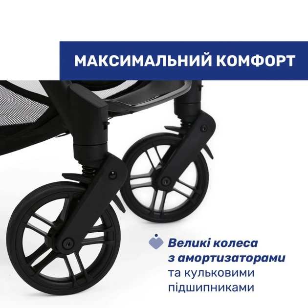 Коляска Chicco Goody XPlus Сіра 8058664173051 (87040.27) - изображение 8