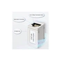 Зрощувач STP, cat.6A, RJ45 to RJ45 Kingda (KD-CB42S-C6A) - зменшене зображення 2