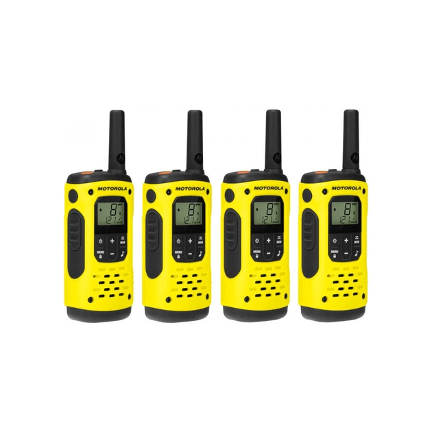 Портативна рація Motorola T92 H20 QUAD AquaSports комплект 4 шт (T92_H20_QUAD) - зображення 1