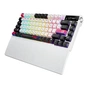 Клавіатура бездротова Asus ROG Azoth X NX Snow V2 EN PBT White (90MP044F-BKUA30) - зменшене зображення 2