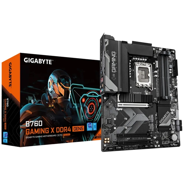 Материнська плата Gigabyte B760 Gaming X DDR4 Gen5 Socket 1700 - зображення 1