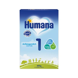 Дитяча суміш Humana 1 LC PUFA з пребіотиками і нуклеотидами, 300 г (4031244720269) зображення 1