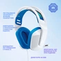 Навушники Logitech G335 Wired Gaming White (981-001018) - зменшене зображення 6