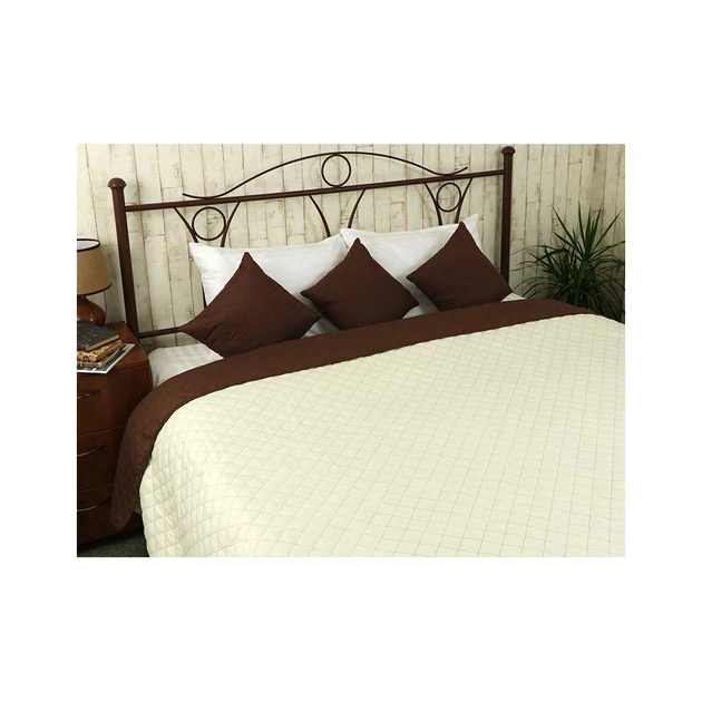 Покривало Руно Двостороннє Барселона шоколадно-молочне 150х212 см (360.52У_Барселона) - picture 4