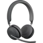 Навушники Logitech Zone 2 for Business Wireless/Bluetooth UC Graphite (981-001152) - зменшене зображення 2