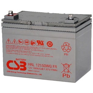 Батарея до ДБЖ CSB 12V 38Ah (HRL12150WFR) зображення 1