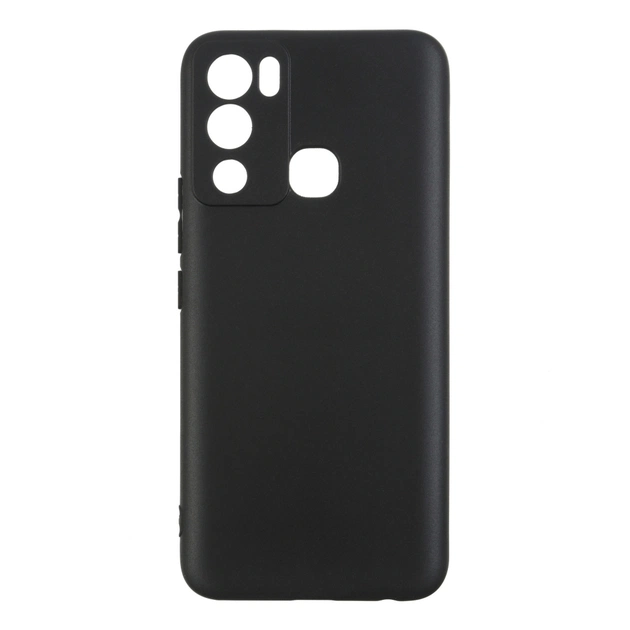 Чохол до мобільного телефона Armorstandart Matte Slim Fit Infinix Hot 12i Camera cover Black (ARM62270) - зображення 1
