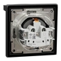 Розетка Schneider Electric ASFORA з кришкою, IP44, антрацит (EPH3100371) - уменьшенное изображение 7