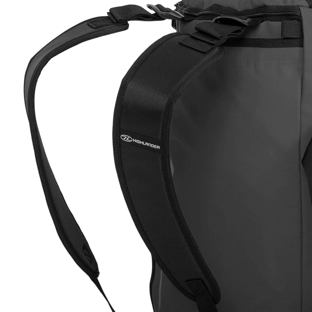 Дорожня сумка Highlander Storm Kitbag 45L Black DB122-BK (926935) - зображення 9
