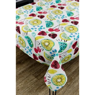 Скатертина Прованс Red cherries 120х136 (032984) зображення 1