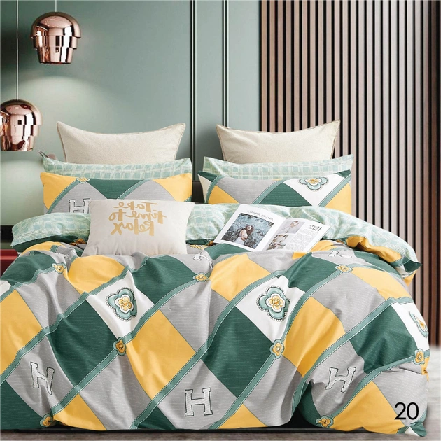 Постільна білизна Isleep Євро Сатин Twill 20 (20_ev_Isleep) - изображение 1