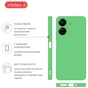 Чохол до мобільного телефона Intaleo Silicone Xiaomi Redmi 13C 4G Mint Green (1283126600753) - зменшене зображення 4