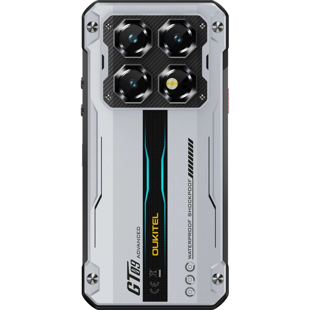 Мобільний телефон OUKITEL WP60 12/512GB Silver (6941749843555) - зображення 4