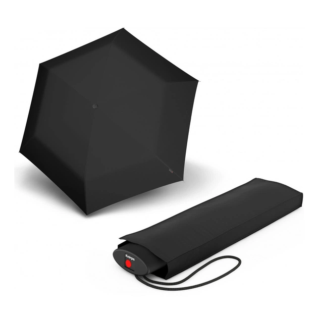 Зонт Knirps AS.050 Slim Small Manual Black (Kn95 9051 1000) - изображение 1