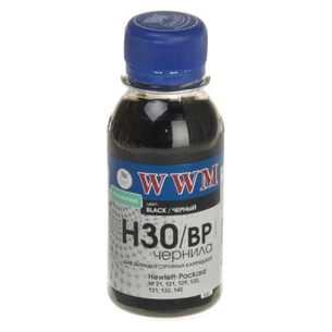 Чорнило WWM HP № 21/130/140 (8767/8765)BL/pigm 100г (H30/BP-2) зображення 1