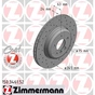 Гальмівний диск ZIMMERMANN 150.3461.52 - зменшене зображення 1