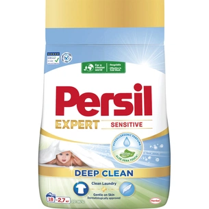 Пральний порошок Persil Expert Deep Clean Автомат Sensitive 2.7 кг (9000101804836) изображение 1