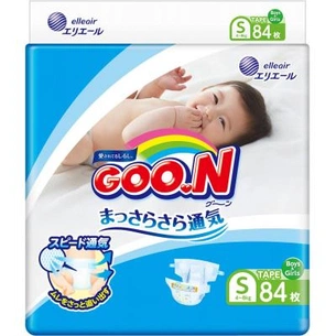 Підгузки GOO.N 4-8 кг унісекс 84 шт (853621) зображення 1