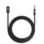 Кабель мультимедійний USB-C to 3.5mm M 1.0m black Armorstandart (ARM76888) - зменшене зображення 1