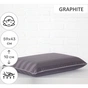 Подушка MirSon ортопедична 6068 Noble stripe Graphite WoMen 59х43х10 (2200003262223) - зменшене зображення 2