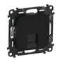 Комп'ютерна розетка Legrand Furniture RJ45 Кат.5е UTP Антрацит (753950) - зменшене зображення 1