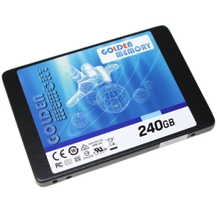 Накопичувач SSD 2.5" 240GB Golden Memory (AV240CGB) зображення 1