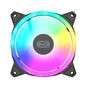 Кулер до корпусу PcCooler F3 T120 ARGB BK - зменшене зображення 1