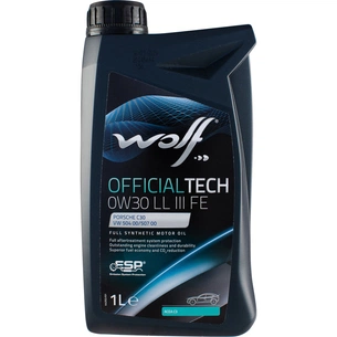 Моторна олива Wolf OFFICIALTECH 0W30 LL III FE 1л (1044342) зображення 1