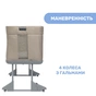 Ліжечко Chicco 3 в 1 Next2Me Forever Темно-бежева (79650.02) - зменшене зображення 6