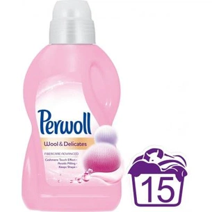 Гель для прання Perwoll Advanced Silk and Wool 0.9 л (9000101327588) зображення 1