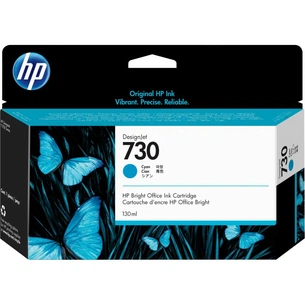 Картридж HP DJ No.730 130-ml Cyan (P2V62A) зображення 1