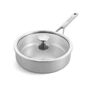 Сотейник KitchenAid MSS з кришкою 24 см, 3,1 л (CC003251-001) - зменшене зображення 1