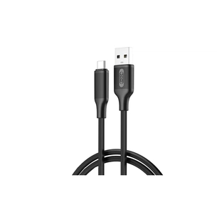 Дата кабель USB 2.0 AM to USB-C 1.0m black XO (NB265-AC.black) зображення 1