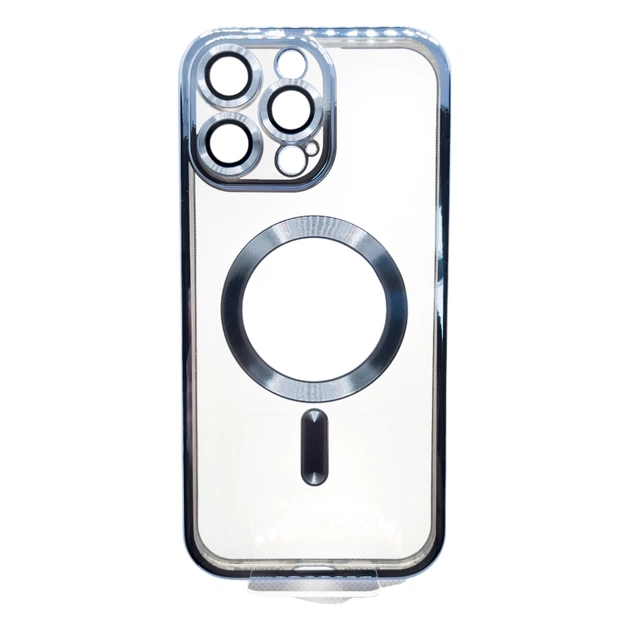 Чохол до мобільного телефона BeCover TPU Chrome Case (MagSafe) для Apple iPhone 16 Pro Max Sierra Blue (712087) - зображення 1