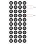 Запчастина для 3D-принтера Creality Scanner Reflective Marker Dots 6mm, 800pcs (4007010187) - зменшене зображення 2