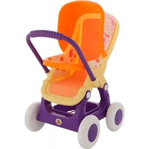 Коляска для ляльок Polesie Прогулочная желтая (48158-1) зображення 1